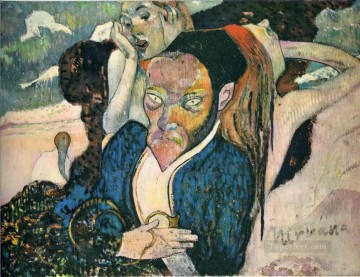  Gauguin Pintura al %C3%B3leo - Nirvana Retrato de Meyer de Haan Postimpresionismo Primitivismo Paul Gauguin